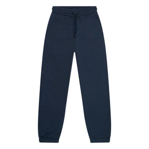 Smallable Kid - Gewaschene blaue Bio-Baumwoll-Jogger