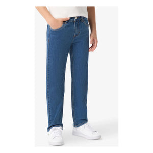 Lacoste - Gerades Bein Logo-Stickerei Jeans | Hellblau