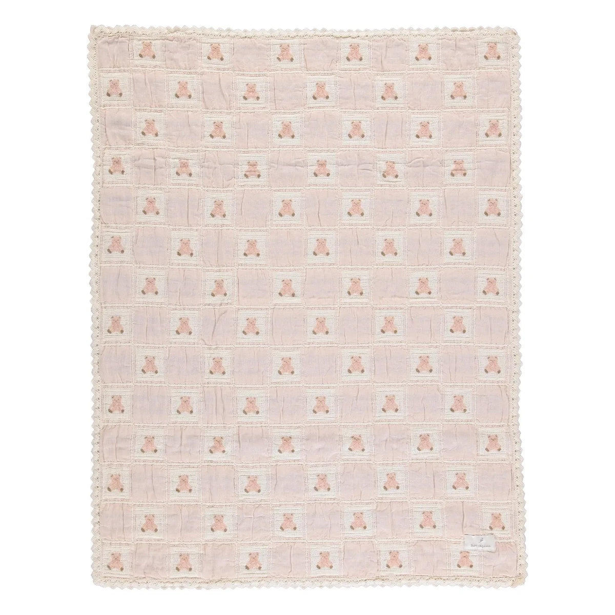 Bebe Organic - Organik Pamuk Teddy Battaniye | Pembe