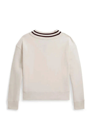 Çocuklar için pamuklu Polo Ralph Lauren sweatshirt
