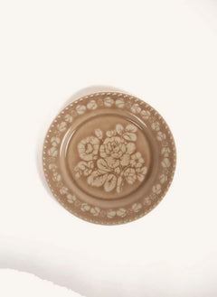 Olsson & Jensen - Rosen-Dessertteller - 6er-Set | Beige-Rosa