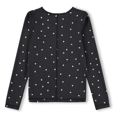 Molo - Rasha Hearts T-Shirt | Schwarz