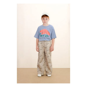 Tinycottons - Tiny 26 T-Shirt aus Bio-Baumwolle | Grau-Blau