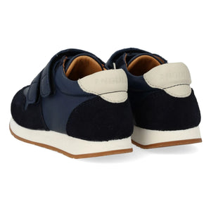 Angulus - Sneakers mit doppelten Streifen | Marineblau