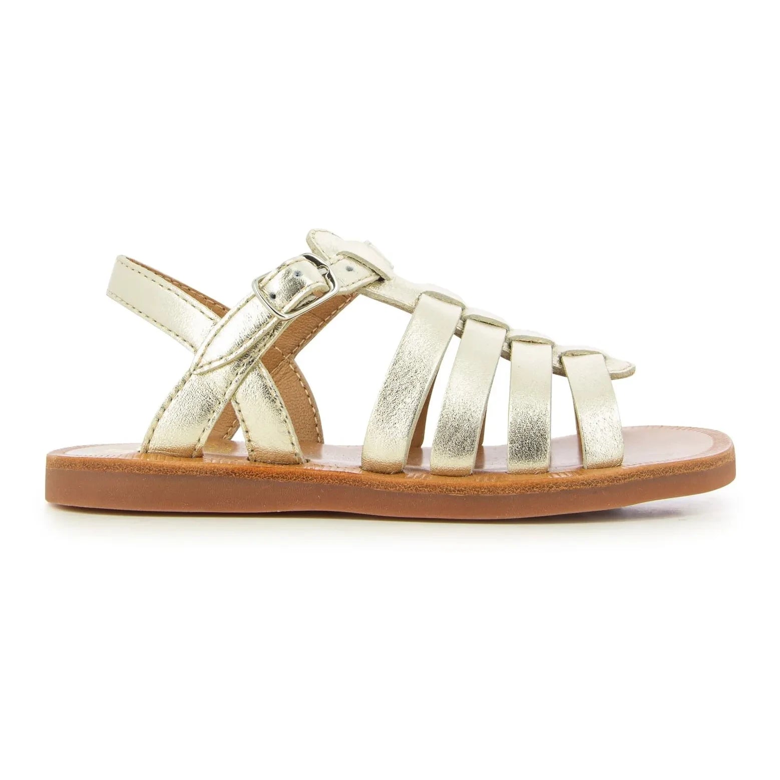 Pom d'Api - Plagette Spangensandalen | Gold