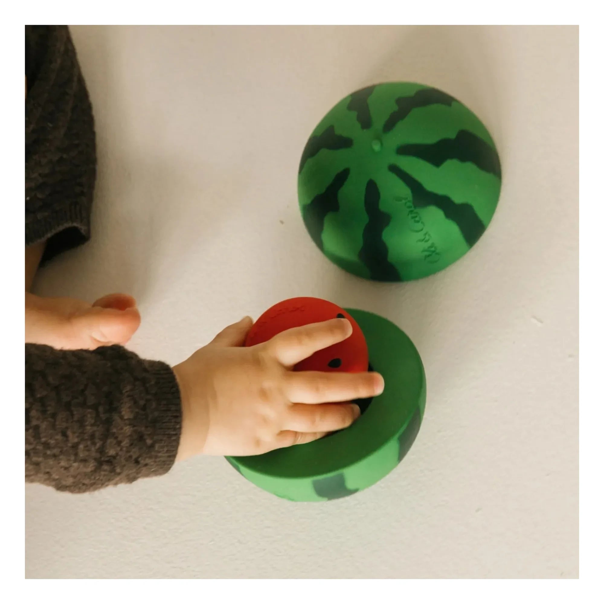 Oli & Carol - Wally die Wassermelone 3-in-1 Spielball mit Sound