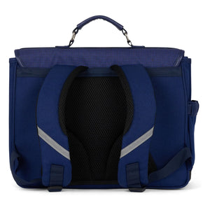 Caramel & Cie - Pixel Art Tasche | Marineblau