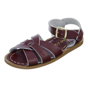 Salt-Water - Original wasserdichte Ledersandalen | Bordeaux