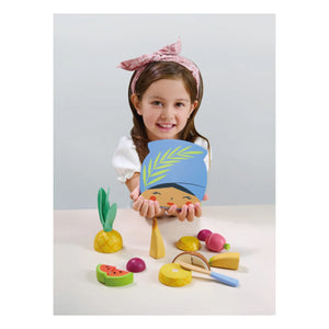 Tender Leaf Toys - Tropisches Obst-Schneidebrett