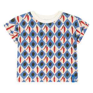 Favorite People - Oliva Peppers T-Shirt | Blau