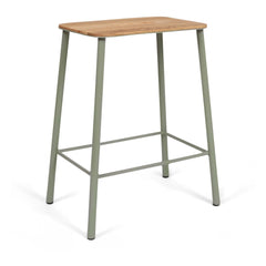 Frama - Adam Nyboder Hocker, Holzsitz | Grün