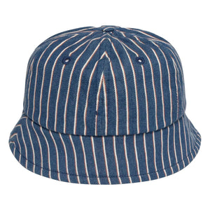 Thinking Mu - Norfeu Gestreift Bob Bio-Baumwolle | Blau