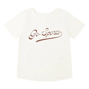 Rylee + Cru - Go Sports T-Shirt | Elfenbein