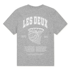 Les Deux - Hoop Bio-Baumwoll-T-Shirt | Grau