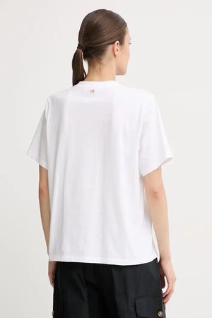 Victoria Beckham Damen-Baumwoll-T-Shirt