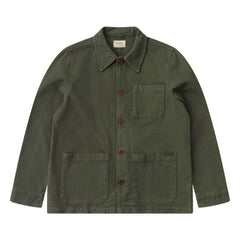 Nudie Jeans – Barney Jacke | Olivgrün