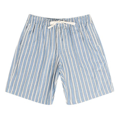 Rhythm – Blau gestreifte Strandshorts