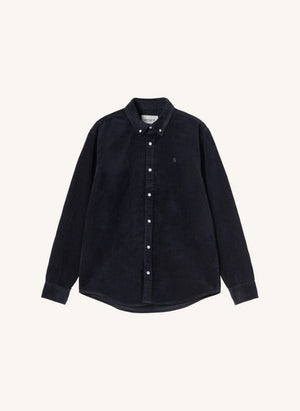 Carhartt WIP - Madison Cord Hemd | Dunkelblau