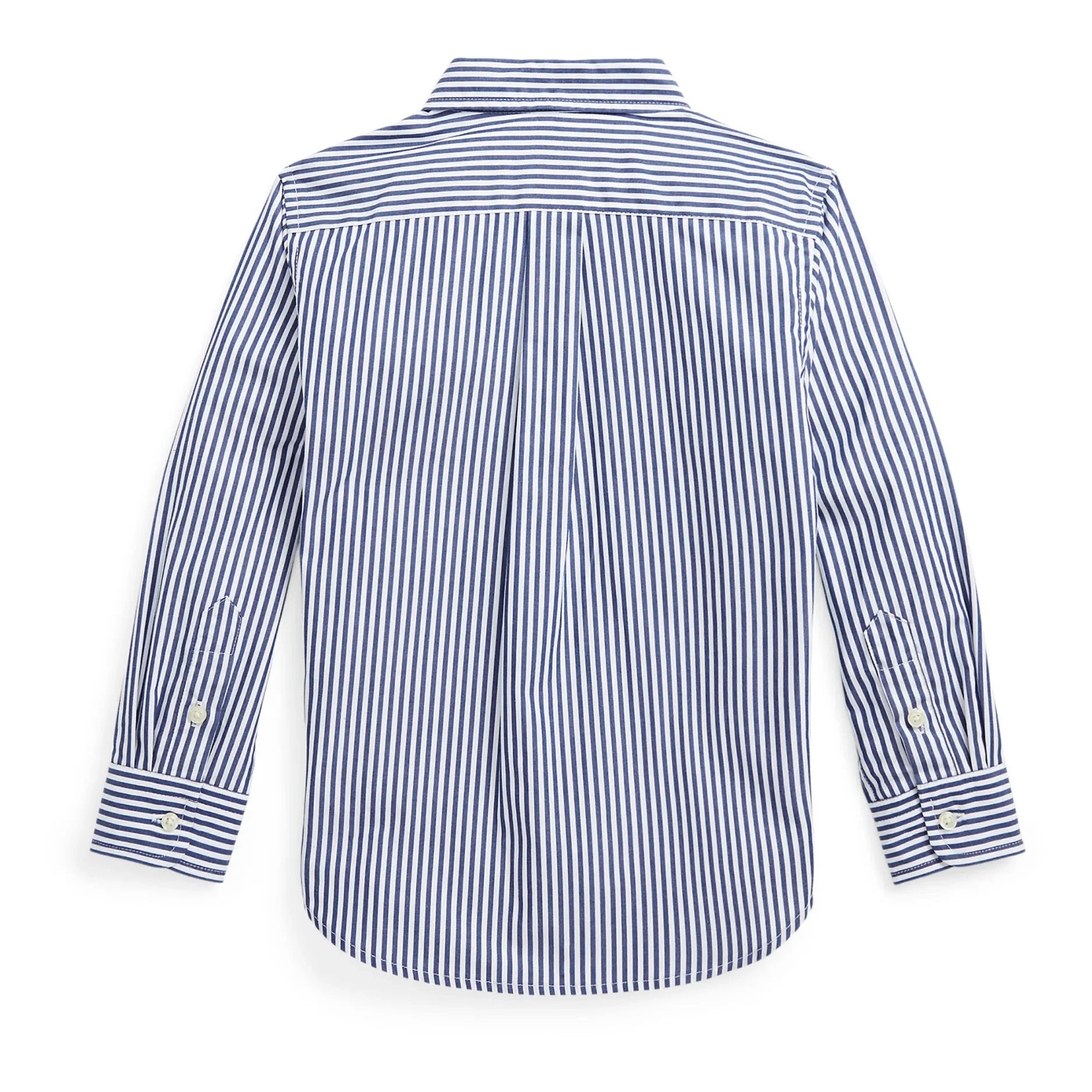 Ralph Lauren - Gestreiftes Logo-Sporthemd | Marineblau