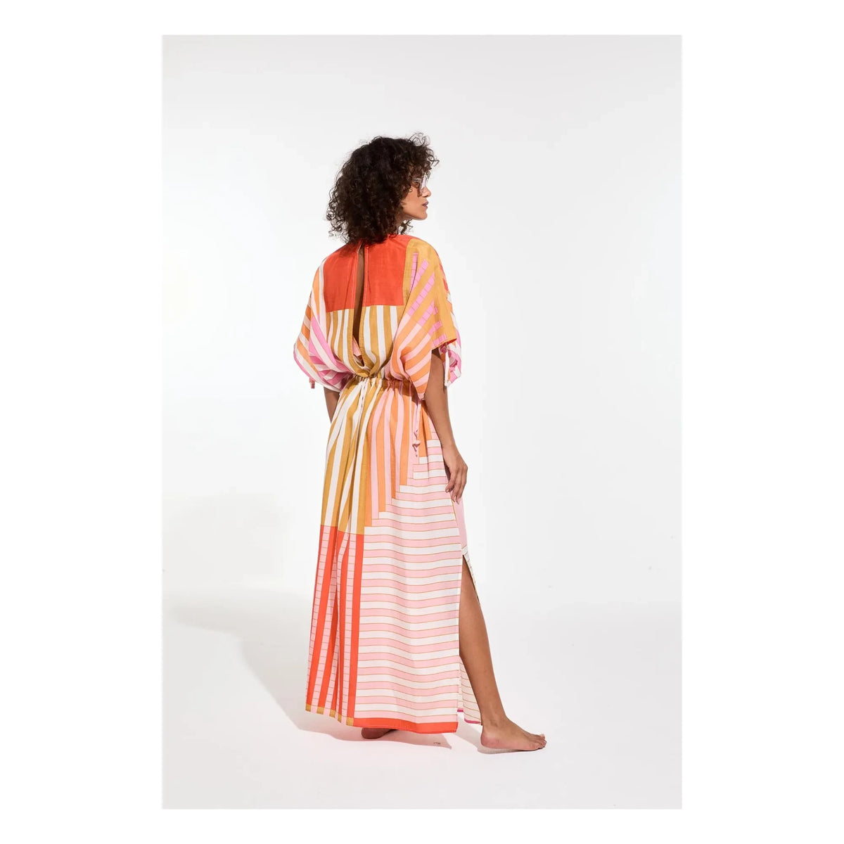 Mapoésie - Ziggy Riviera Baumwollkleid | Puderrosa