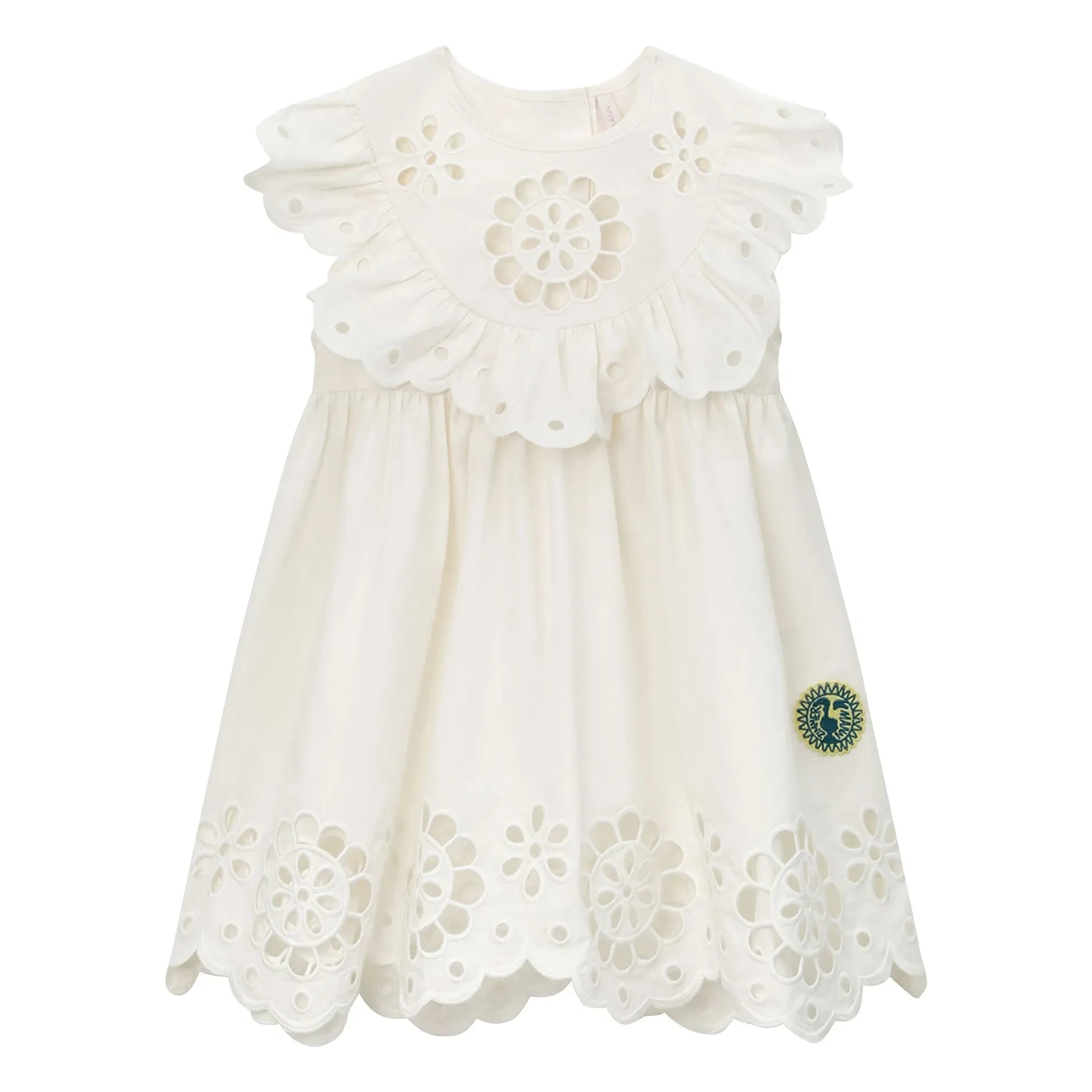 Zimmermann - Broderie Anglaise Awaken Kleid | Elfenbein