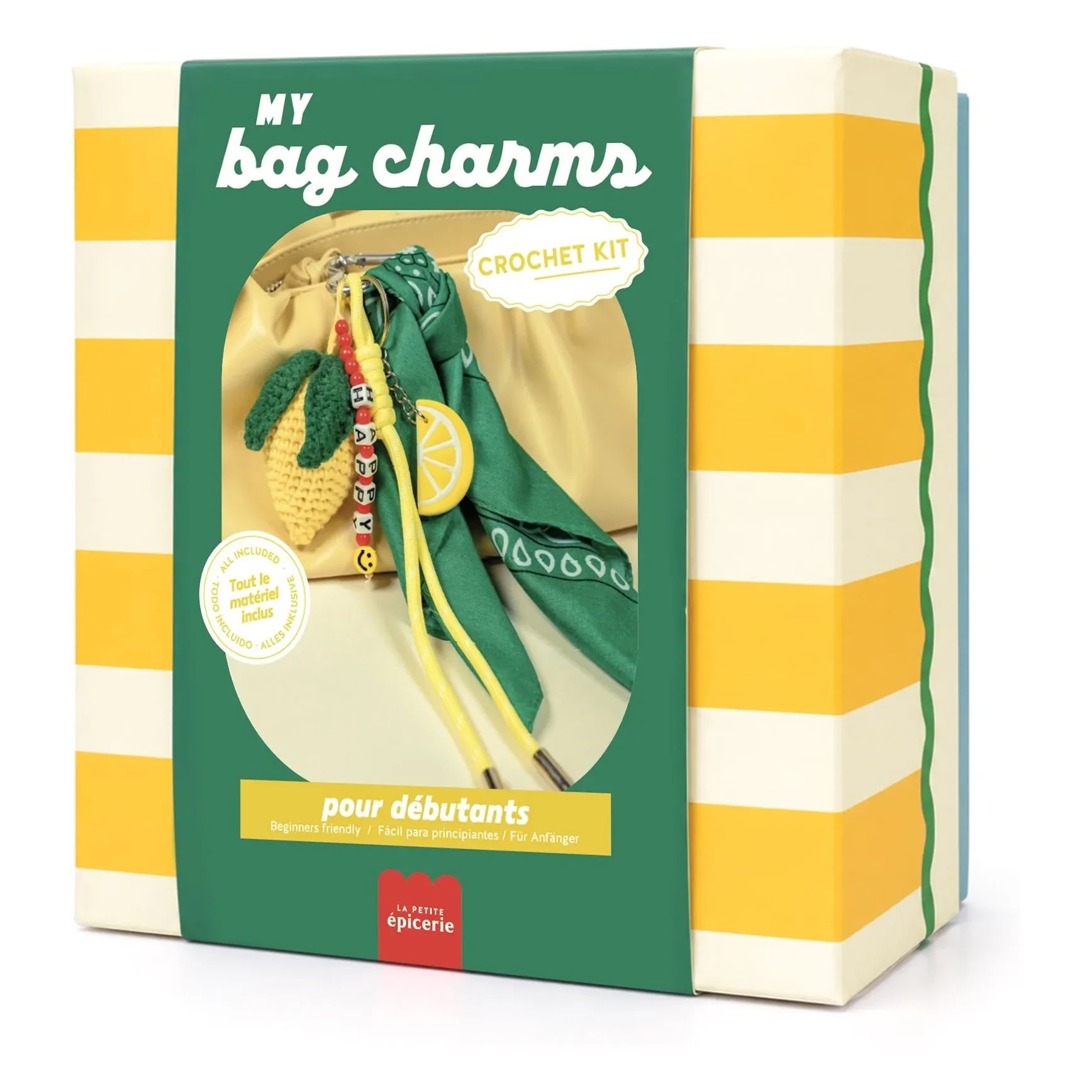 La Petite Épicerie - Häkel-Charm-Set - Zitrone
