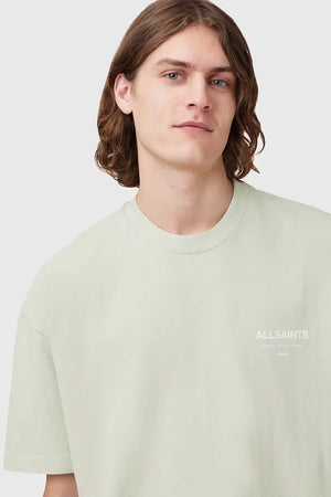 AllSaints Herren Baumwoll Oversize T-Shirt