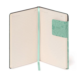 Legami - Liniert Notizbuch mit monochromem Softcover - Botanic Garden - Mein Notizbuch