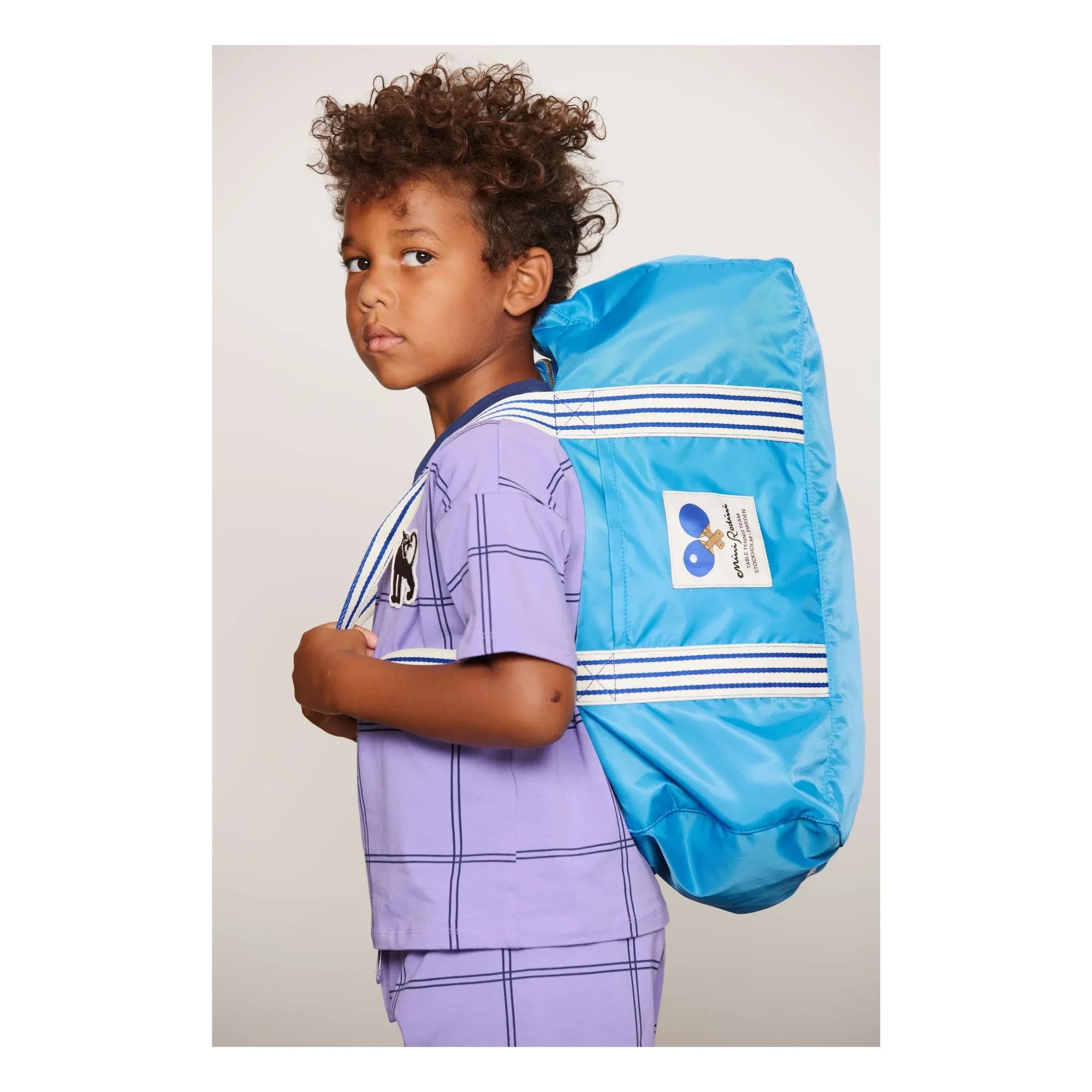 Mini Rodini - Ping Pong Sporttasche Recycelte Faser | Blau