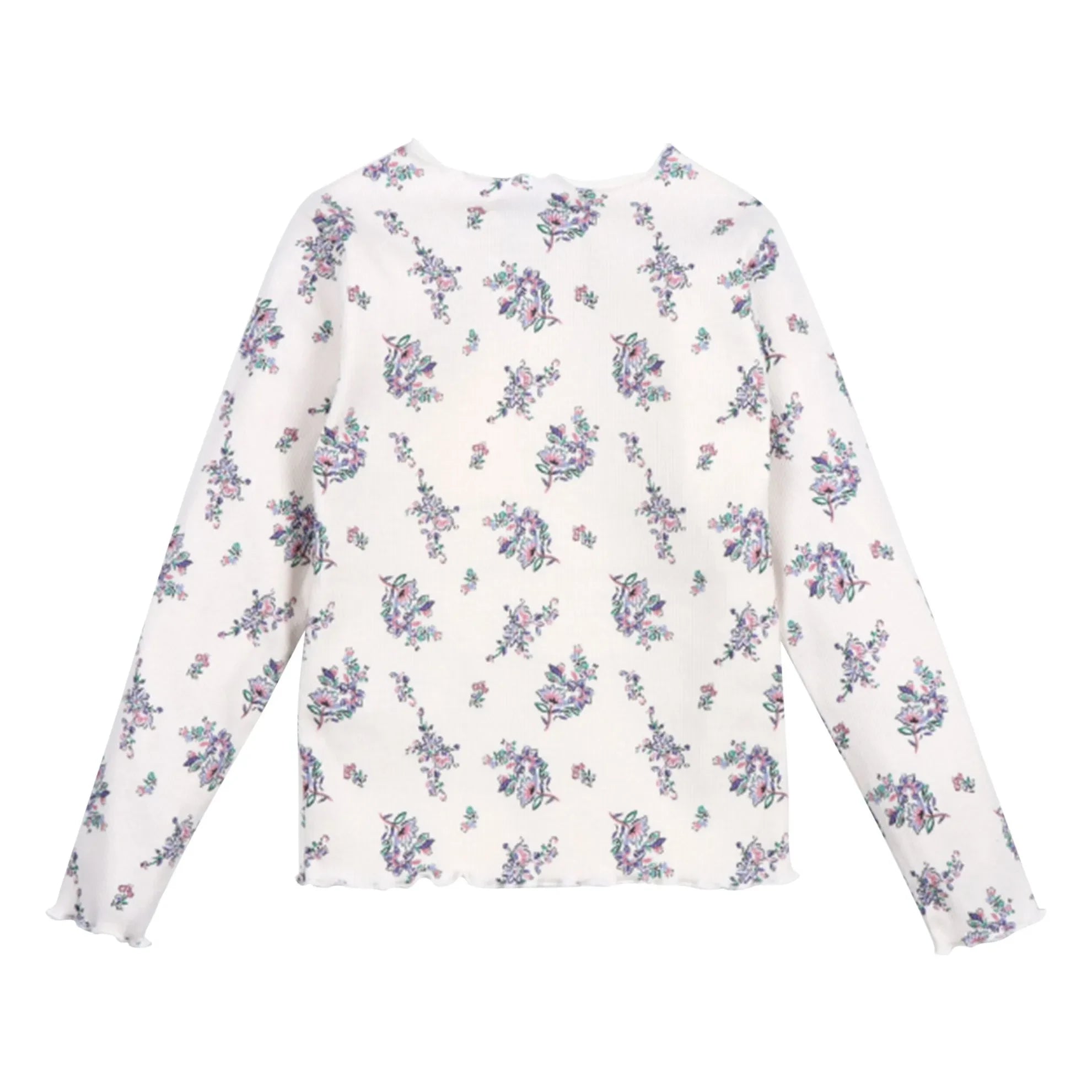 the new society - Floral Ribana T-Shirt | Beige