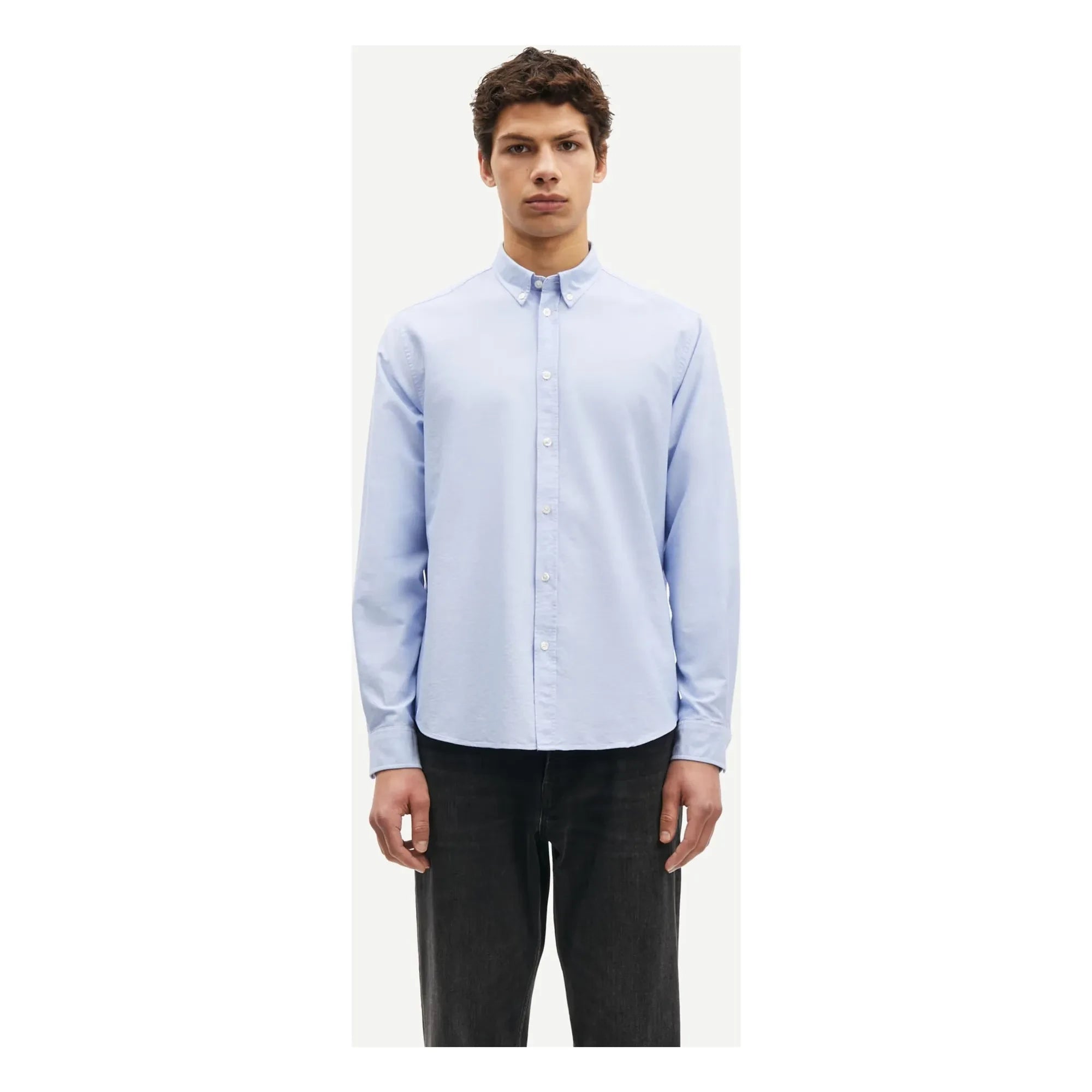 Samsoe Samsoe - Saliam BX Hemd | Hellblau