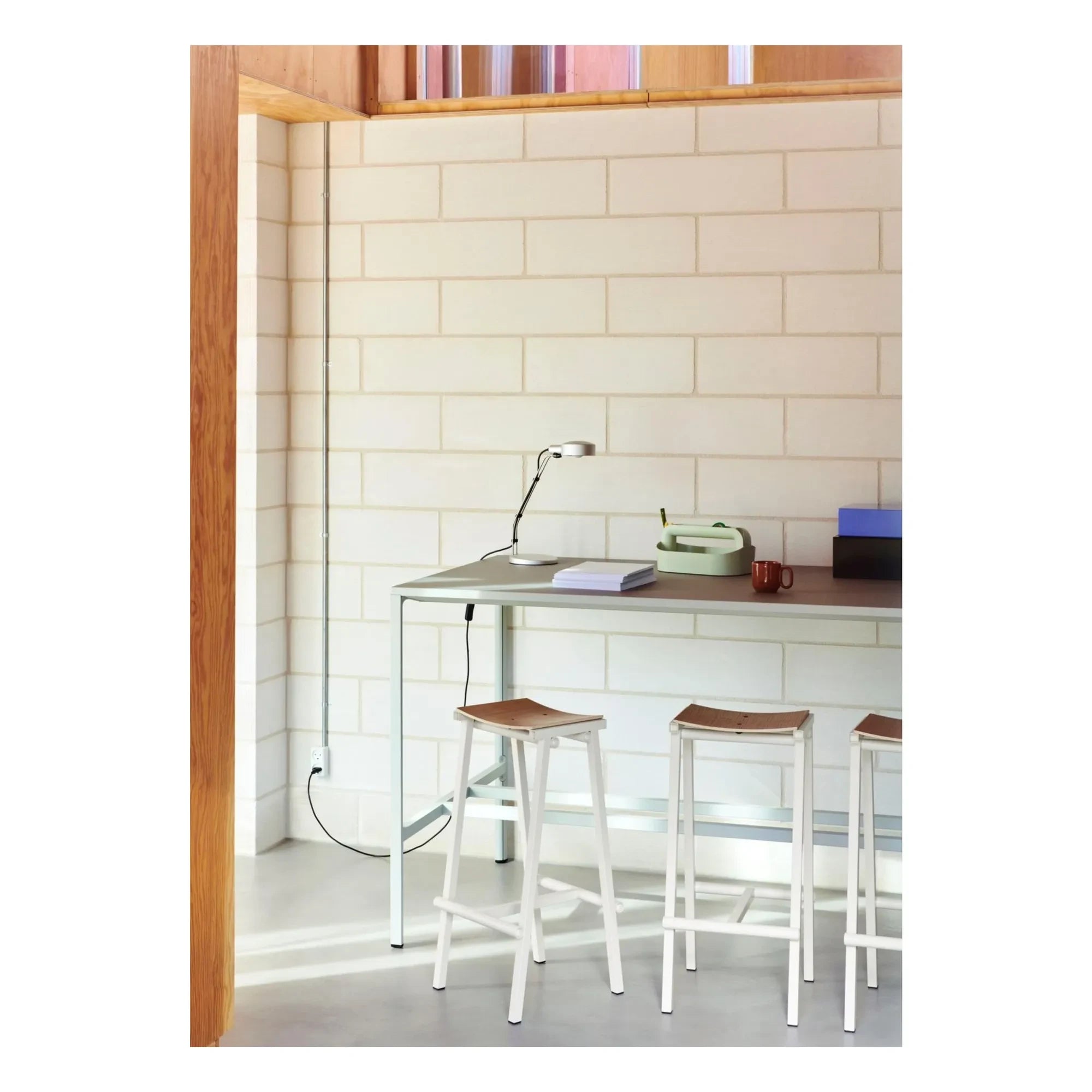 Hay - 65 cm hoher Barhocker Stuhl 8 | Elfenbein