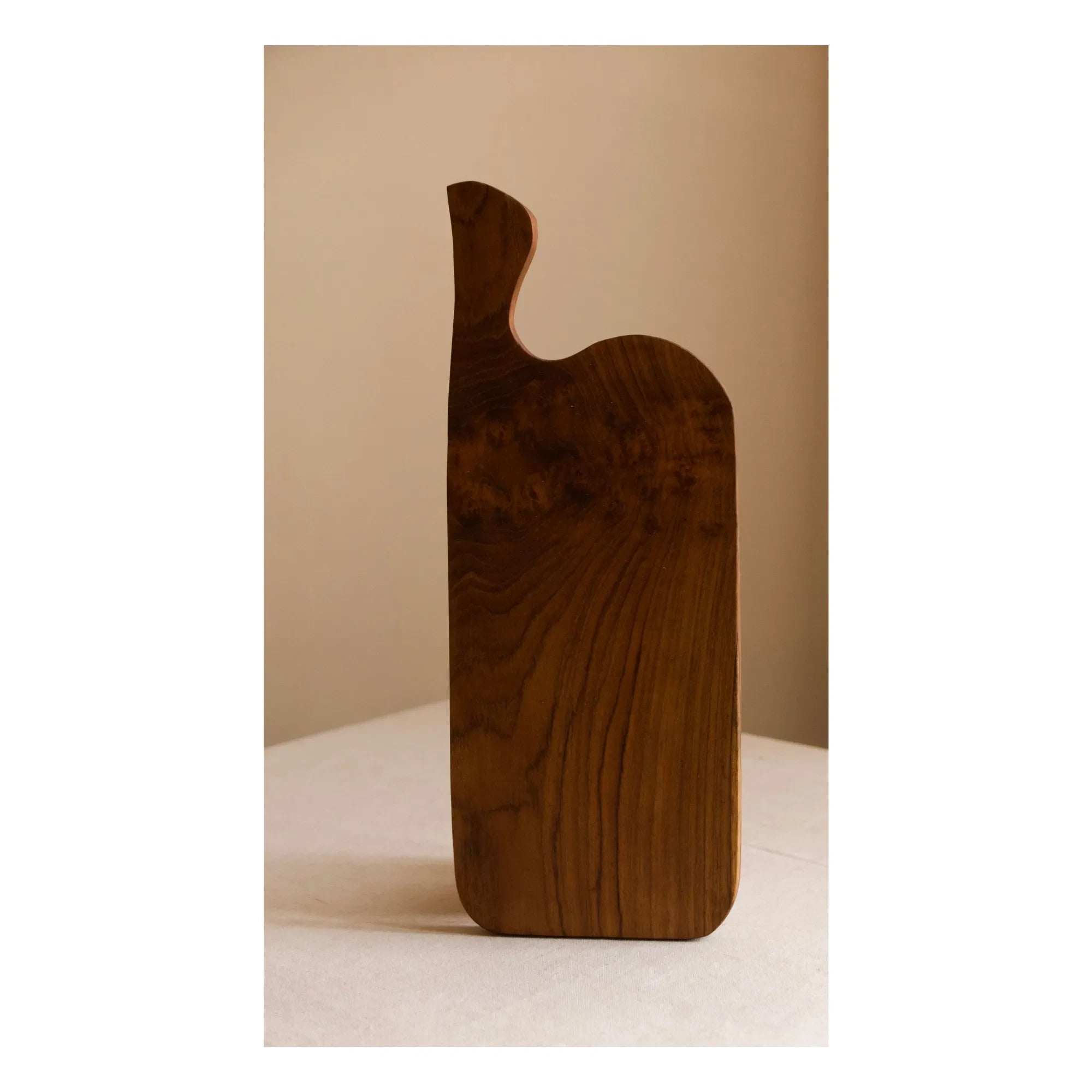 Woodmata - Teak-Schneidebrett mit Griff | Teak