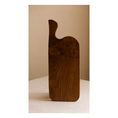 Woodmata - Teak-Schneidebrett mit Griff | Teak