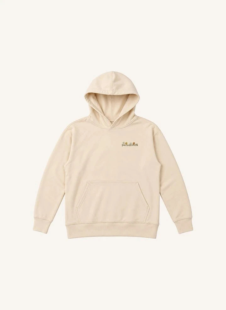 Patagonia - Logo Kapuzenhoodie | Natural
