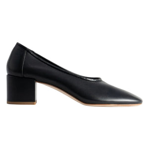 BY FAR - Prudence 45 Leder Ballerinas | Schwarz