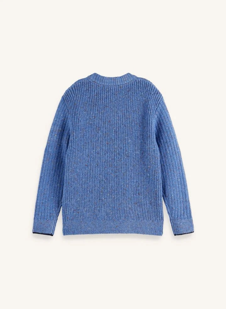 Scotch & Soda - Kabelstrickpullover | Blau