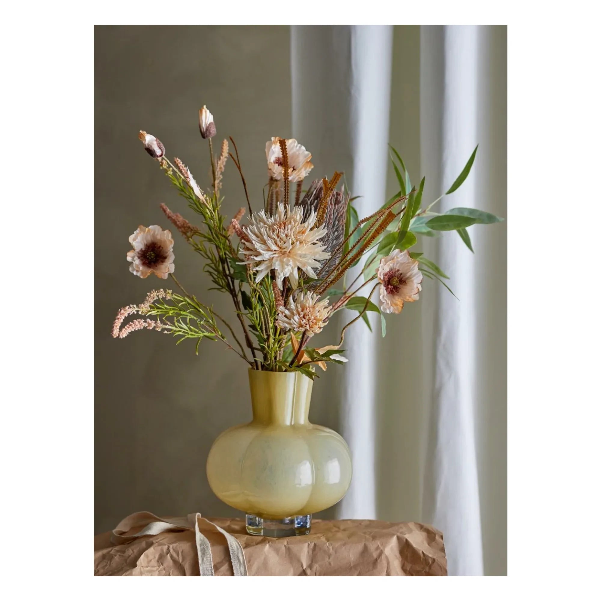 Bloomingville - Alyssa Vase | Gelb