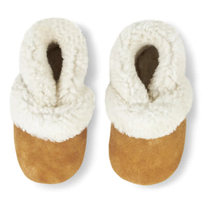 Petit Nord - Stiefel mit Lammfellfutter | Cognac