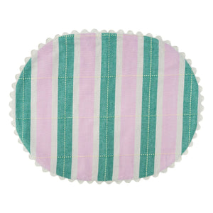 Tarta Gelatina - Platzsets aus Bio-Baumwolle - 2er-Set | Grün