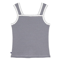 Petit Bateau - Çizgili Fitilli Atlet | Lacivert