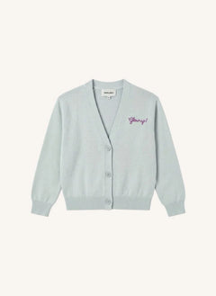 Smallable Kid - Alvi Glow Up Wolle Strickjacke | Hellblau