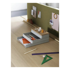 Muuto - Anpassbare Desktop-Aufbewahrung | Grau