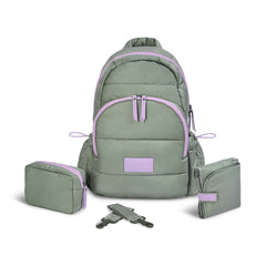 Avery Row Changing Backpack - Olive Green-Changing Bags-Olive Green- | Natural Baby Shower