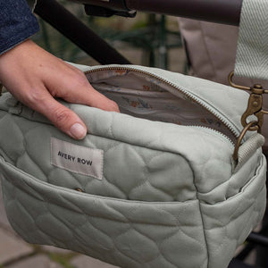 Avery Row Stroller Organiser Bag - Sage-Stroller Organisers-Sage- | Natural Baby Shower