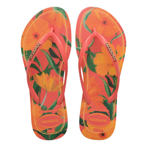 Havaianas - Slim Tropical Zehentrenner | Koralle