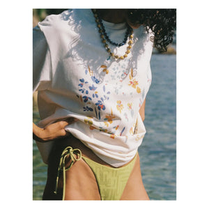 Soleil Soleil - Posy Bio-Baumwoll-T-Shirt | Beige