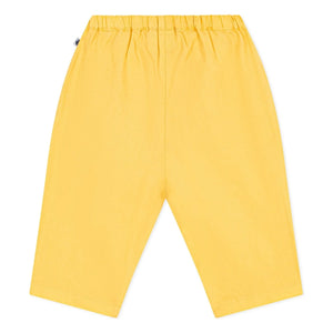 Petit Bateau - Leinenhose | Gelb