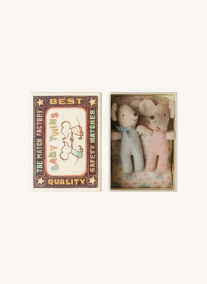 Maileg - Zwillingsbaby in passenden Boxen