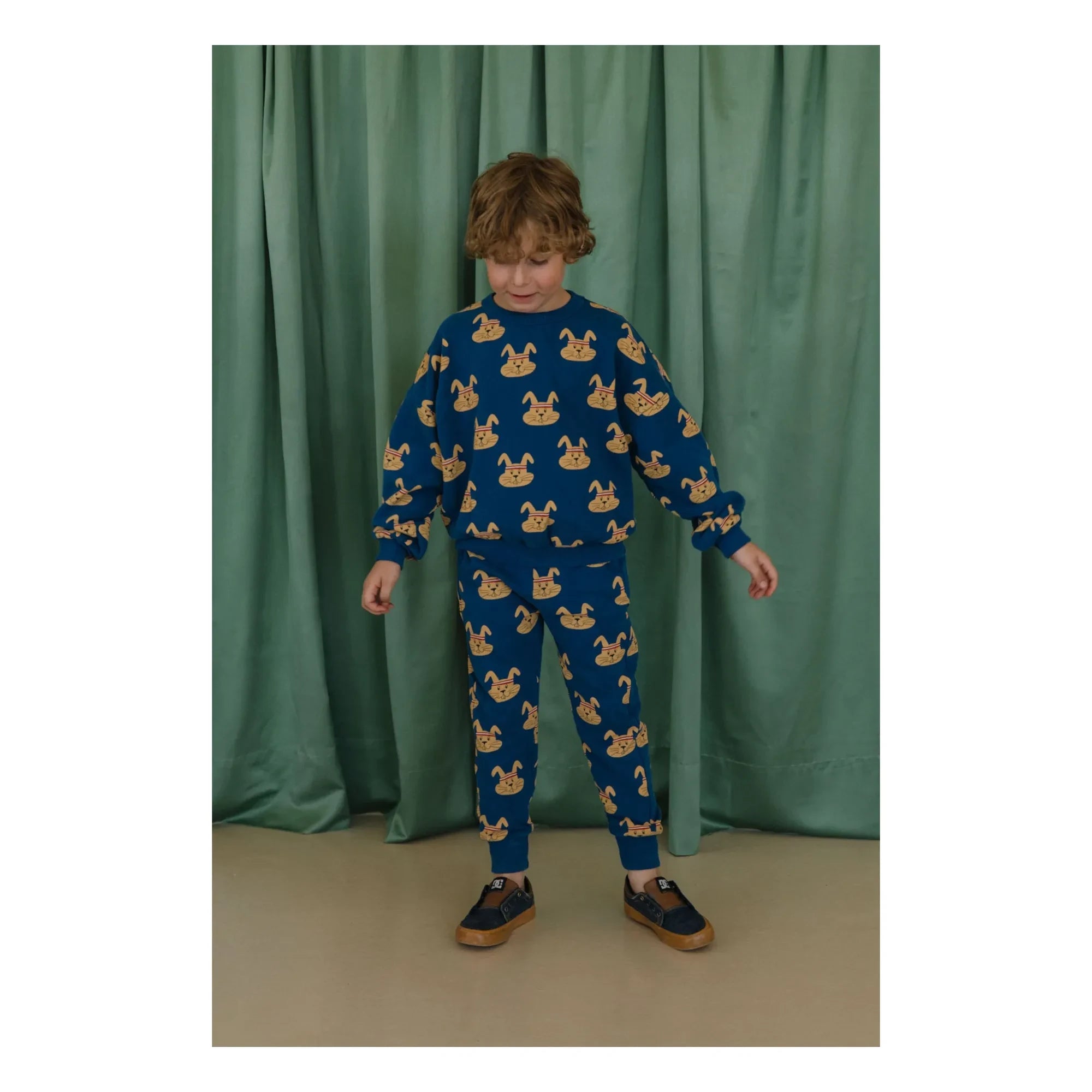 We Are Kids - Charles Lapins Bio-Baumwoll-Jogger | Blau